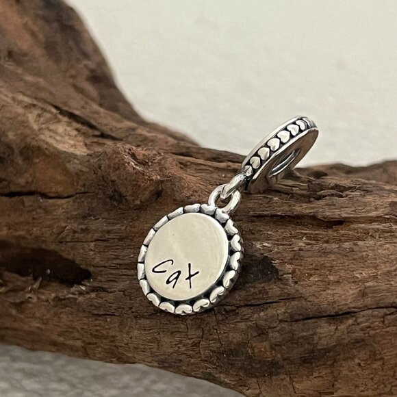 Pandora Cat Stick Figure S925 Silver Dangle Charm - Picture 2 of 4